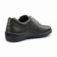 Hotter Shoe Tone Forest GREEN Leather Lace up Wide Fitting Shoe