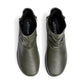Hotter Whisper Forest Green Wide Fitting Twin Zip Ankle Boot
