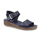 Hush Puppies Ellie NAVY Wedge Sandal