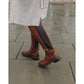 Hush Puppies Vanessa TAN Leather Long Leg Boot