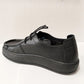 Modella Camden BLACK Soft Leather Wallabee Style Shoe