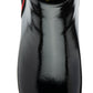 Lotus Boot Issy Smart Heeled Ankle Boot with double Zip and red stripe detail  BLACK ULB418