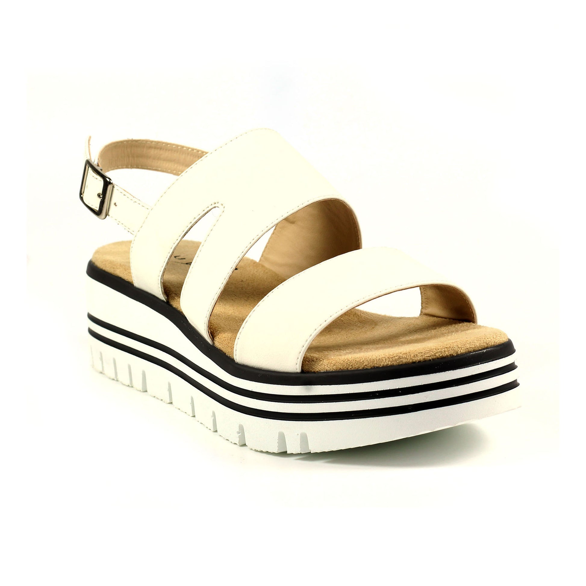 Lunar Wedge Sandal Jocelyn WHITE JLB007WT