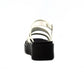 Lunar Lipstick WHITE Chunky Sole Sandal JLC022WH