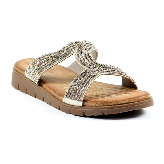 Lunar Sandal Chavez GOLD JLH438GD