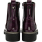 Lotus Ankle Boot with lace and Zip fastening Jojo PURPLE PATENT ULB350