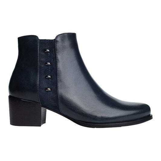 Regardez le Ceil Jolene 24 NAVY Soft Leather ankle boot