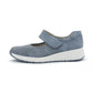 Jana 24664-42 Touch fastening Bar Shoe With Wedge Heel DENIM