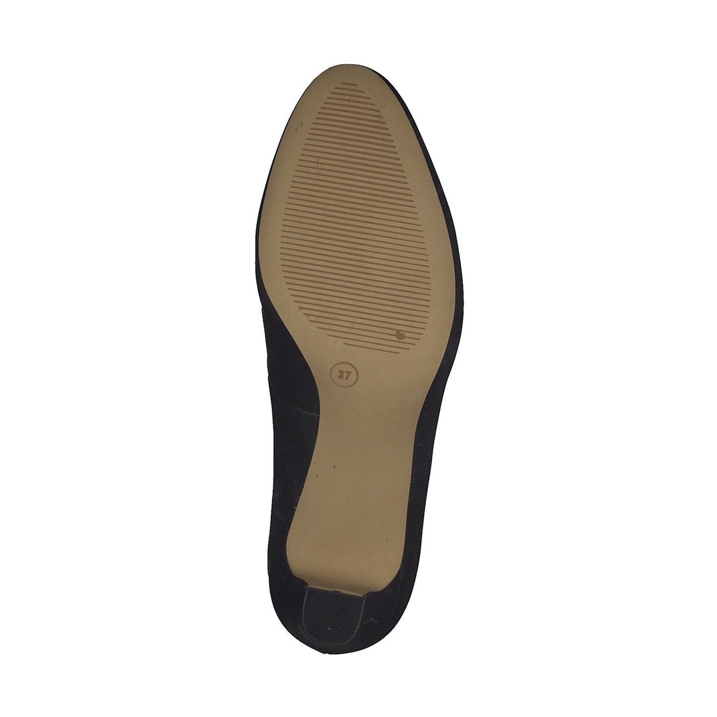 Jana Classic Wide fit Court shoe BLACK 22472-41-001