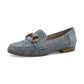 Jana Shoe 24265-44 Wide fitting loafer shoe DENIM