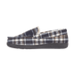 Jo & Joe Livingston NAVY Check Lined Slipper