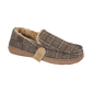 Jo & Joe Men's fur lined Moccasin Slipper Taunton BROWN