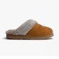 Jo & Joe Splendour CHESTNUT Mule Slipper Slipper