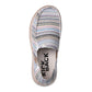 KIckback Couch BEIGE MULTI Stripe Super Lightweight Slip On Shoe K10129105
