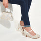 Joe Browns A Day To Remember SILVER Bar Shoe Kc335a