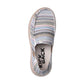 KIckback Couch BEIGE MULTI Stripe Super Lightweight Slip On Shoe K10129105