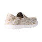 Kickback Couch BROWN PRINT Super Light Slip On Canvas Shoe K10121101
