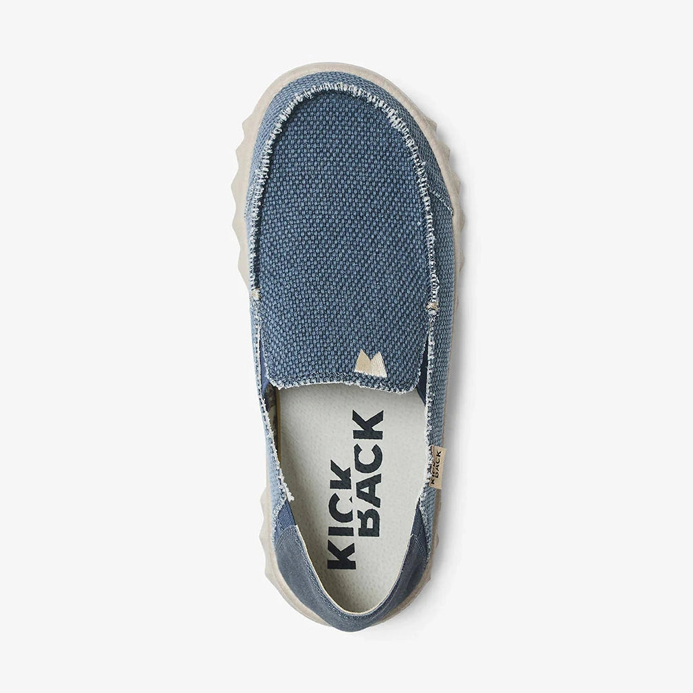 Kickback Couch NAVY WOVEN Casual Slip On Shoe K10212012