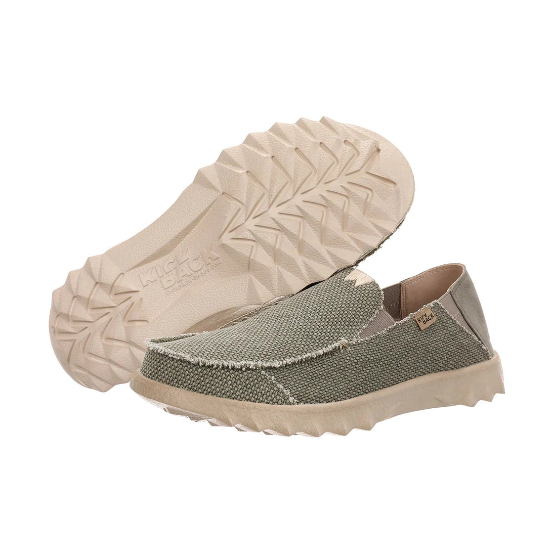 Kickback Couch VIBE KHAKI lightweight Slip On Shoe K10114106