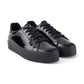 Kickers Tovni Stack BLACK Patent Leather Lace Up Shoes