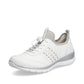 Rieker Trainer Style Slip On Shoe L3259-80 WHITE L3259-80