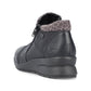 Rieker L4881 BLACK  Double Zip Water Resistant Ankle Boot L4881-01