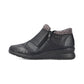 Rieker L4881 BLACK  Double Zip Water Resistant Ankle Boot L4881-01
