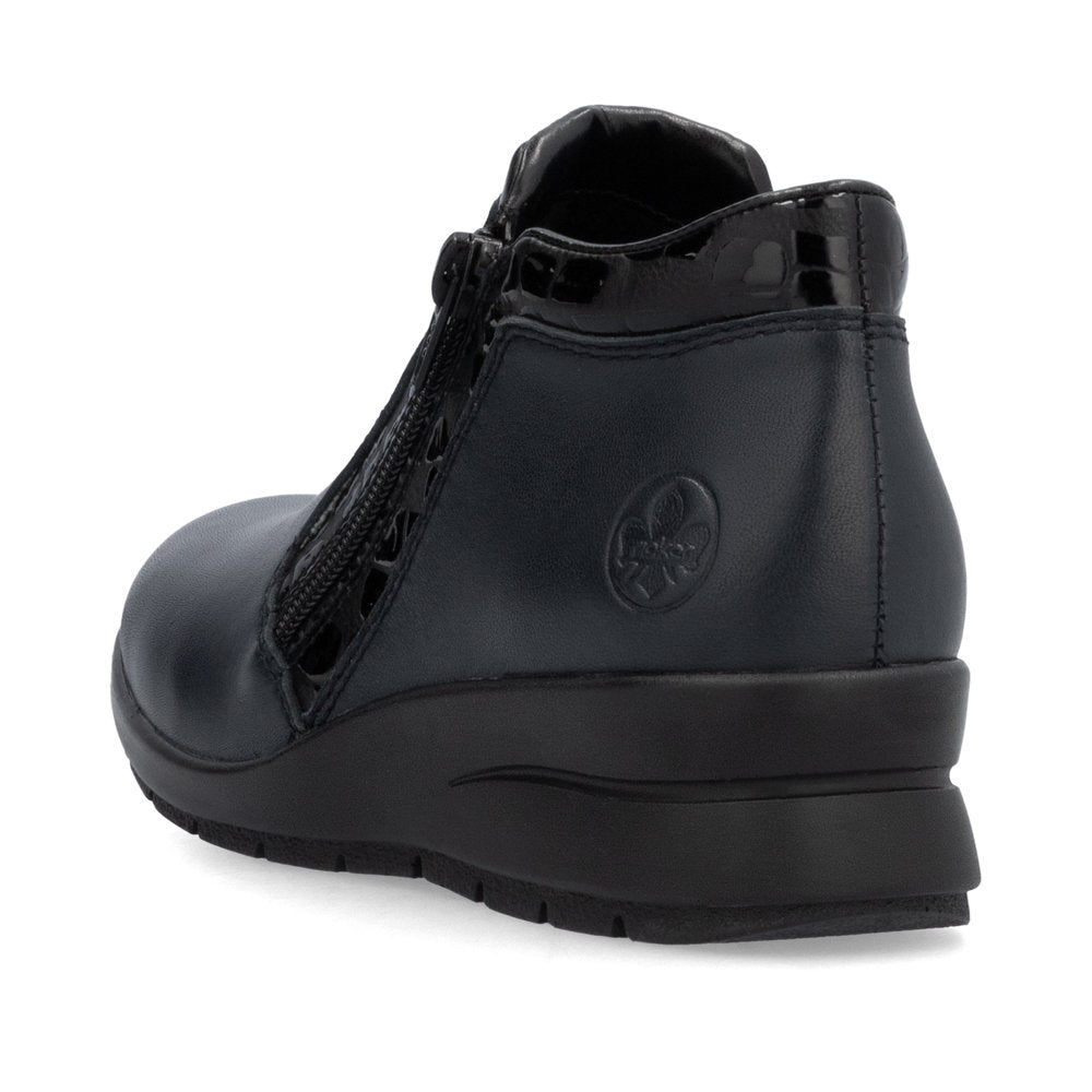 Rieker Ladies Boot L4883 NAVY L4883-14