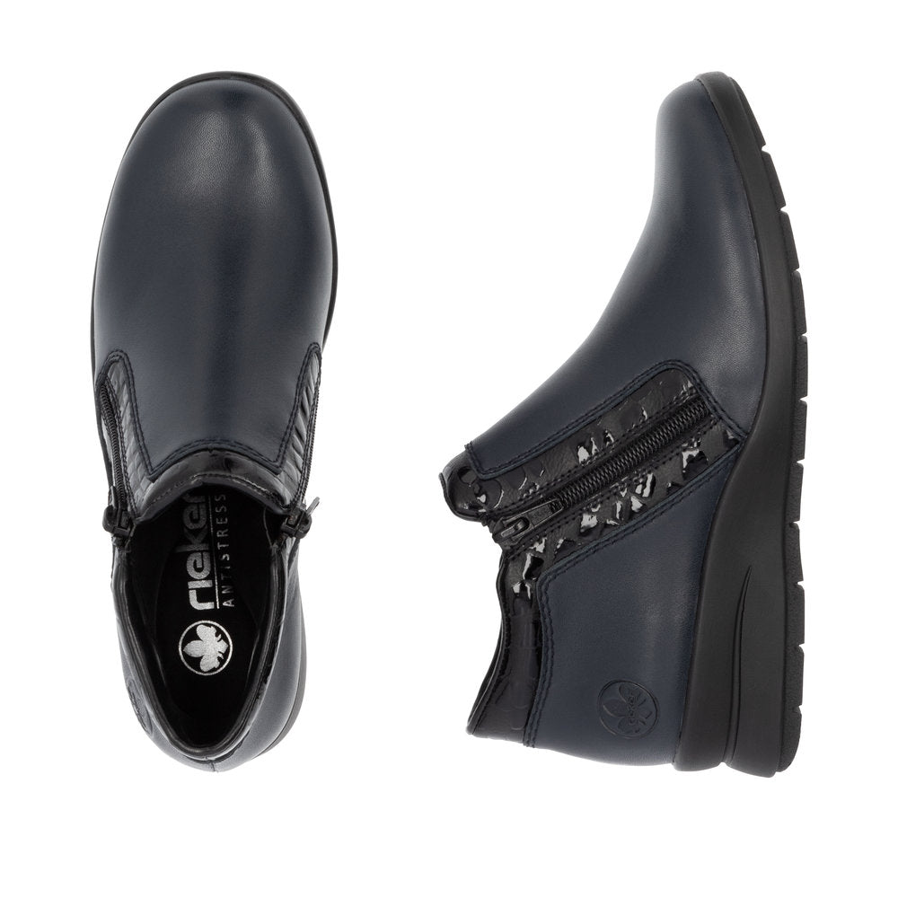Rieker Ladies Boot L4883 NAVY L4883-14
