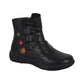 Cipriata L557 BLACK Soft Leather Zip ankle Boot L557A