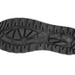 Cipriata L570 Black Lined Mule Slipper with chunky wedge sole