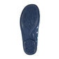 Sleepers Carol Navy Floral Trim V Throat Slipper LS181NC
