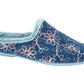Sleepers Elouise Ls192 NAVY Slip On Mule Slipper LS192C