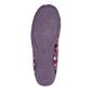 Sleepers Samira PURPLE Memory Foam Ballerina Slipper LS749P