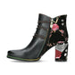 Laura Vita Maevao 0123 NOIR Leather Black Heel Ankle Boot