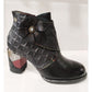 Laura Vita Maevao 41 Stunning BLACK Leather Boot