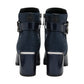 Lotus Adelaide NAVY Block Heel Dress Boot