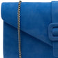 Lotus Aletta CORNFLOWER Suede Leather Occasion Handbag ULG085