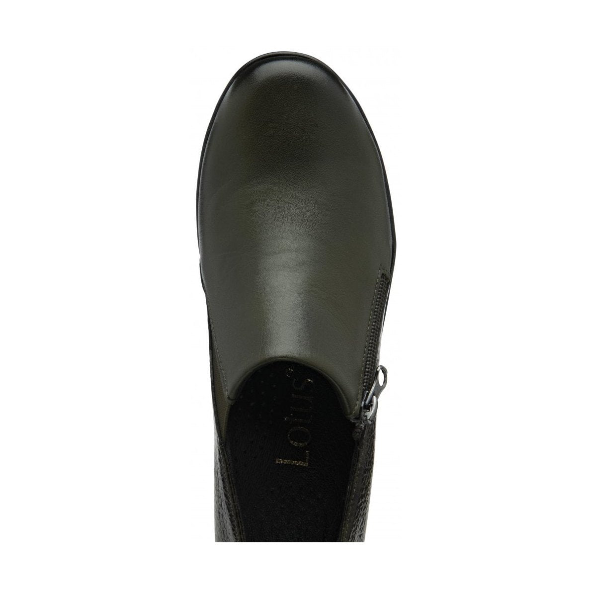 Lotus Altan KHAKI High Fronted Shoe Boot