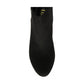 Lotus Andrea Black Mid Heel Ankle Boot.