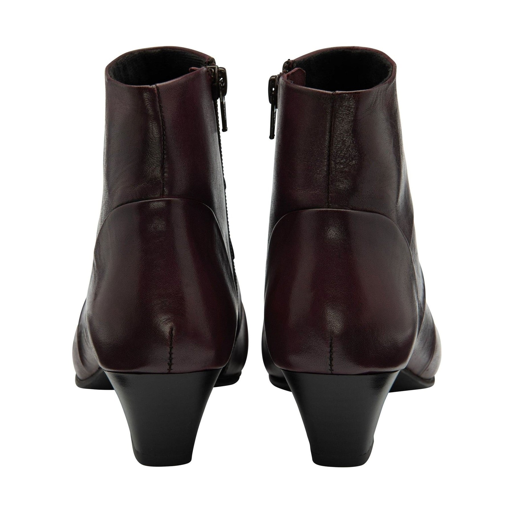 Lotus Ankle Boot Tara PURPLE leather with Zip ULB169
