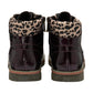 Lotus Ankle Boot with Lace and Zip Lexis PURPLE ULB333