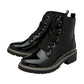 Lotus Ankle Boot with lace and Zip fastening Jojo BLACK ULB350