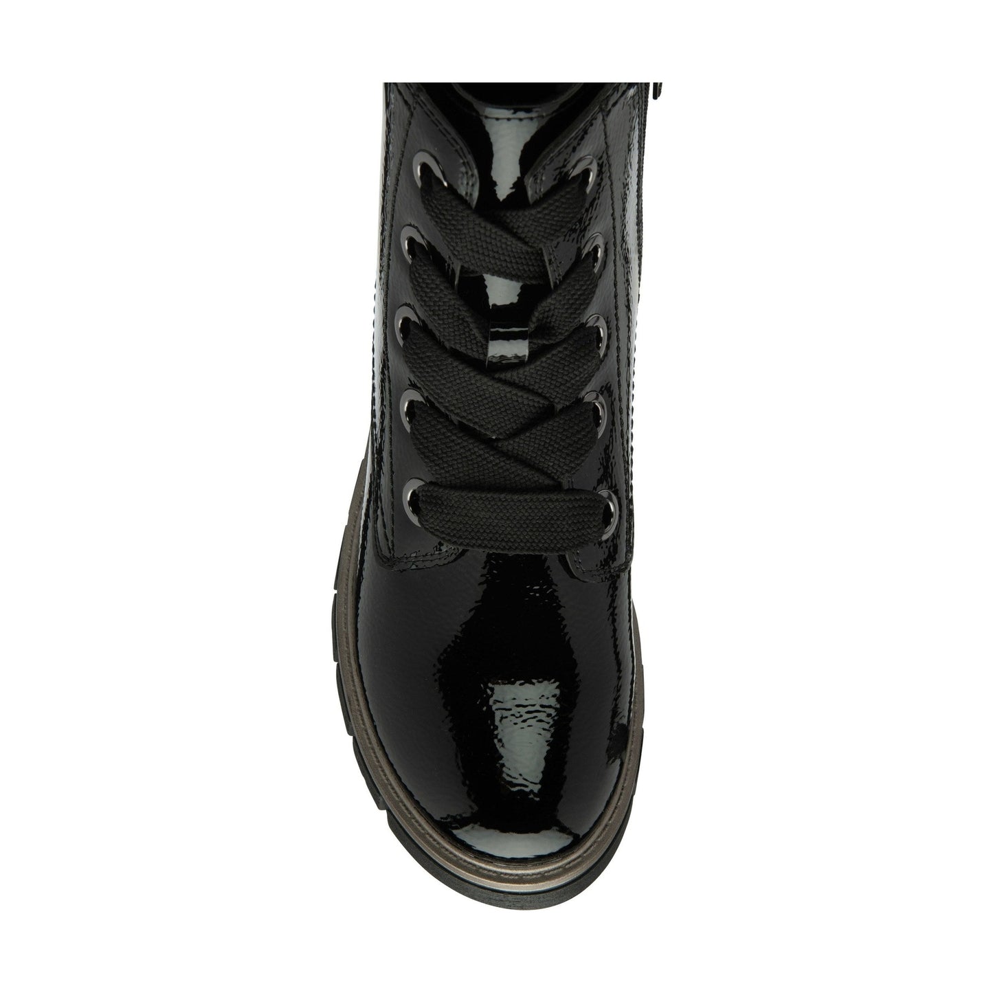 Lotus Ankle Boot with lace and Zip fastening Jojo BLACK ULB350