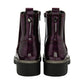 Lotus Ankle Boot with lace and Zip fastening Jojo PURPLE PATENT ULB350