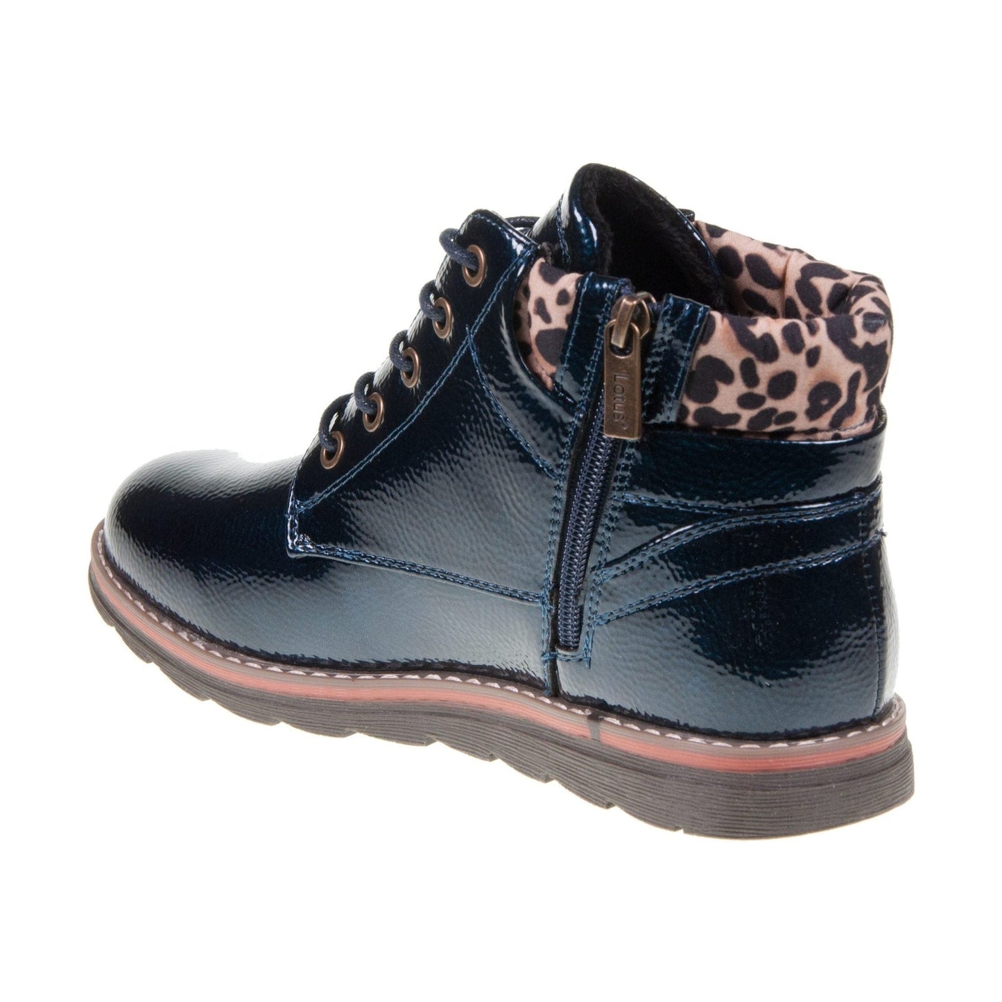 Lotus Ankle Boots Naomi NAVY