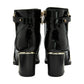 Lotus Ankle boot with block heel Wells BLACK PAT ULB317BP