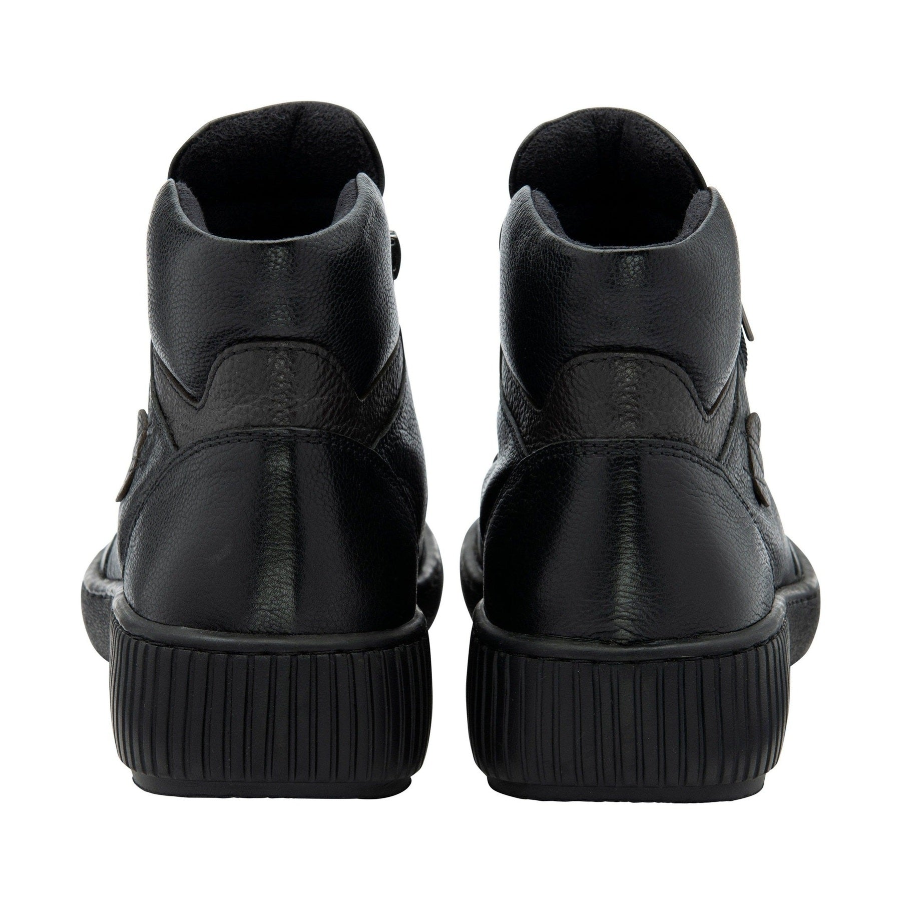 Lotus Atlanta BLACK Soft Leather Twin Zip Ankle Boot ULB405