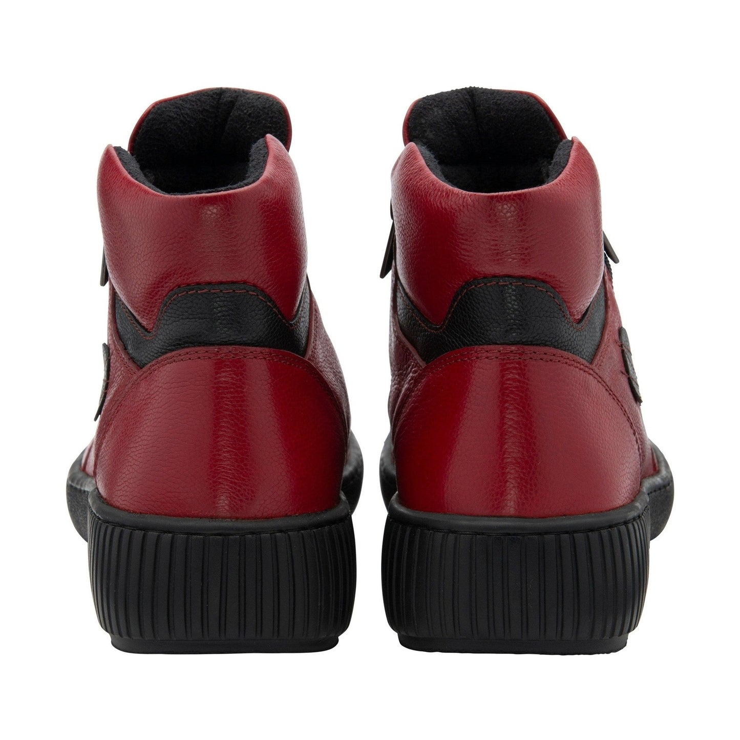 Lotus Atlanta RED Soft Leather Twin Zip Ankle Boot ULB405