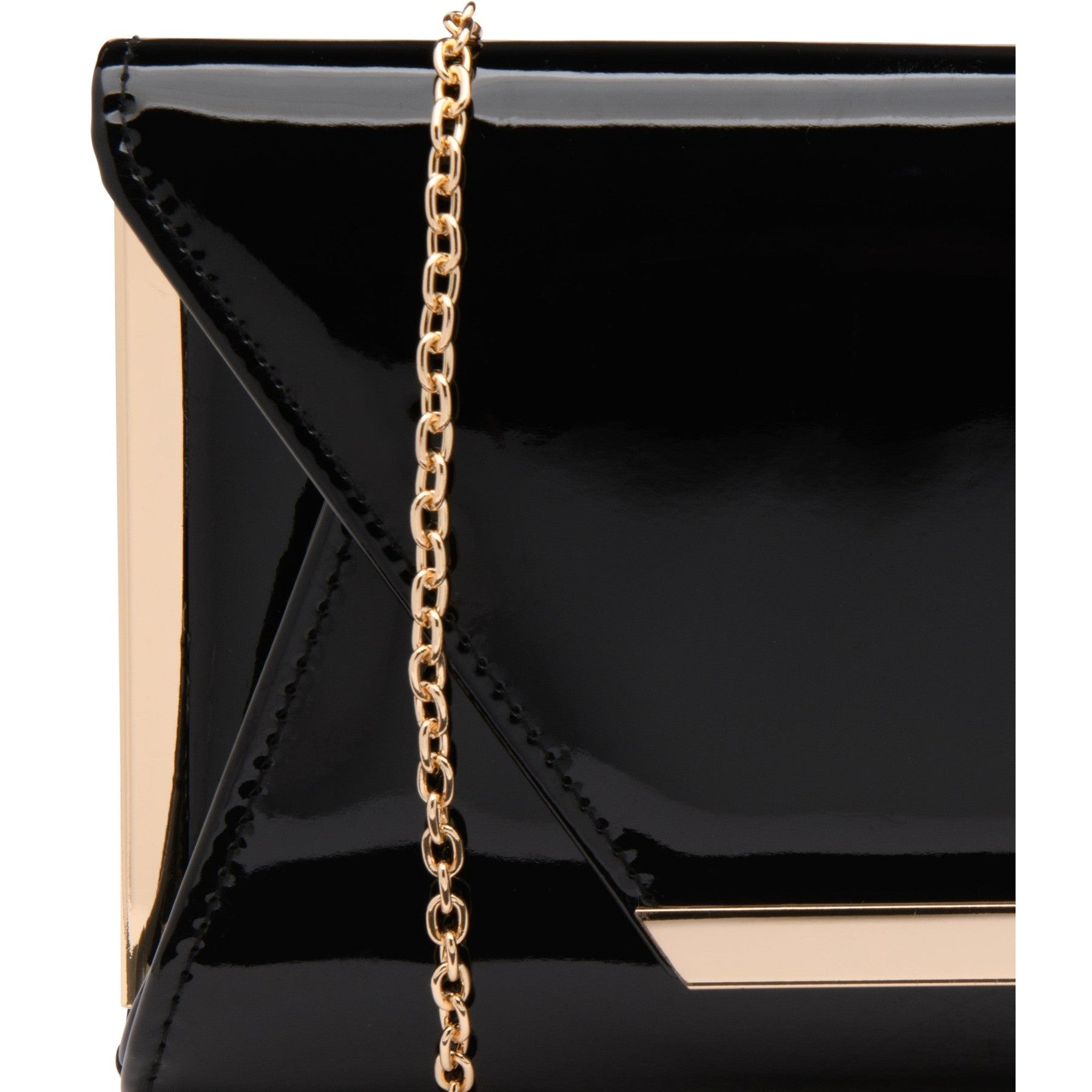 Lotus Bag to match Aubrey Martha BLACK PAT ULG057